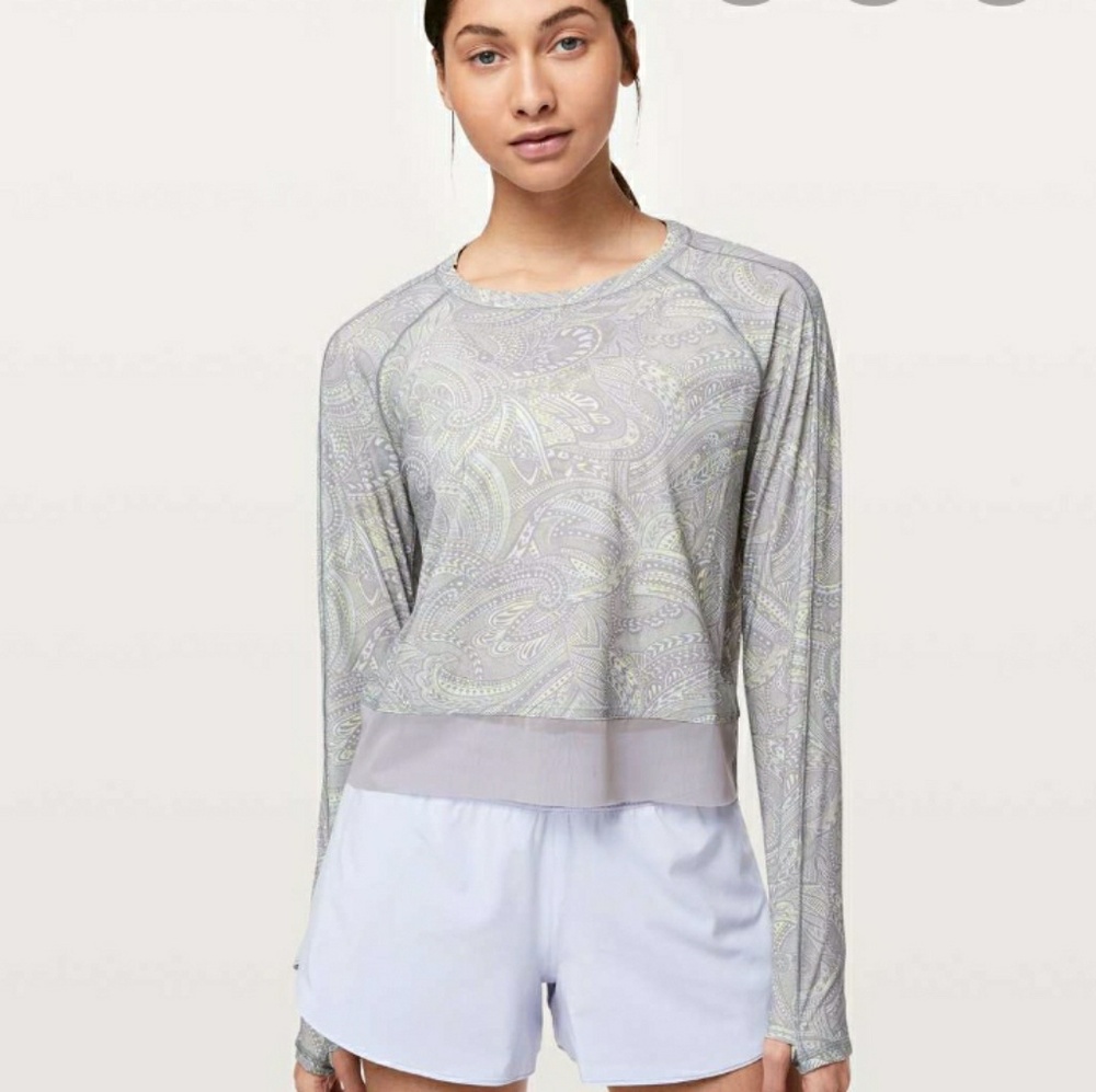 Lululemon Stripe in Stride Long Sleeve